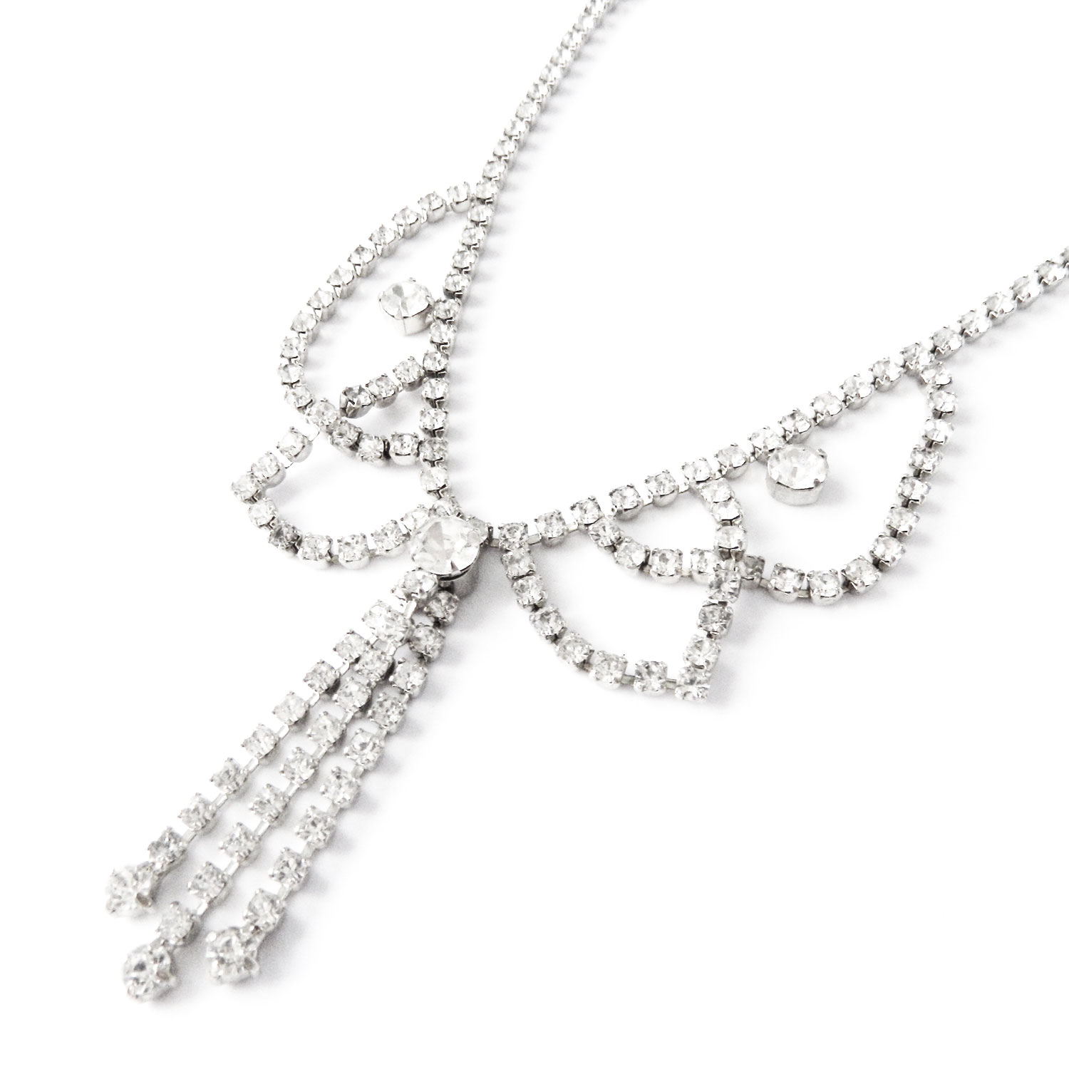 La Rel rhinestone necklace