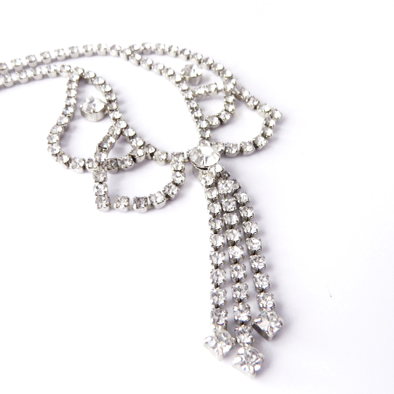 La Rel rhinestone necklace