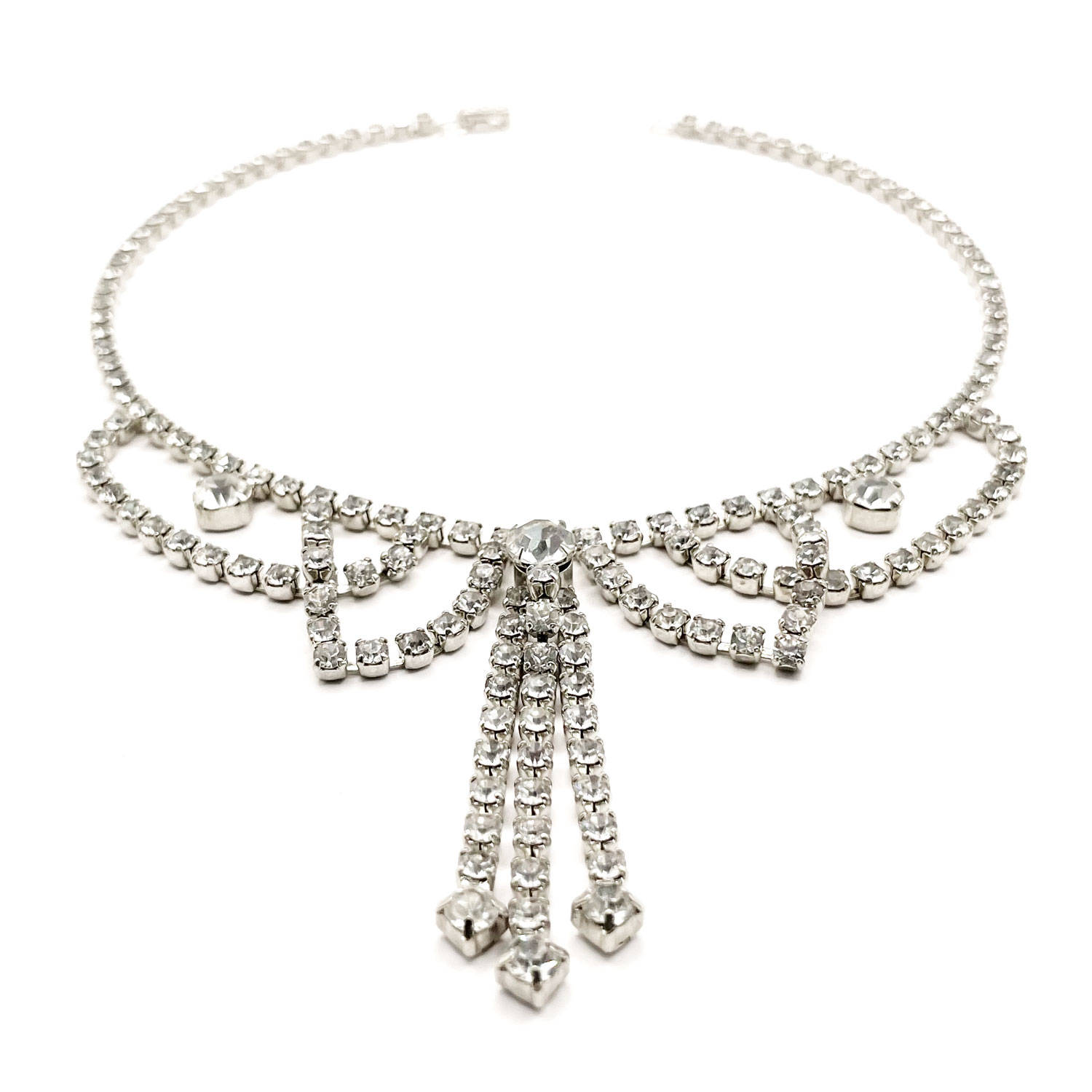 La Rel rhinestone necklace