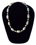 Venetian wedding cake bead necklace