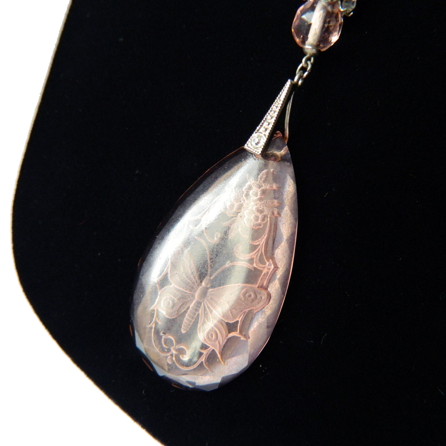 Art Deco pendant necklace