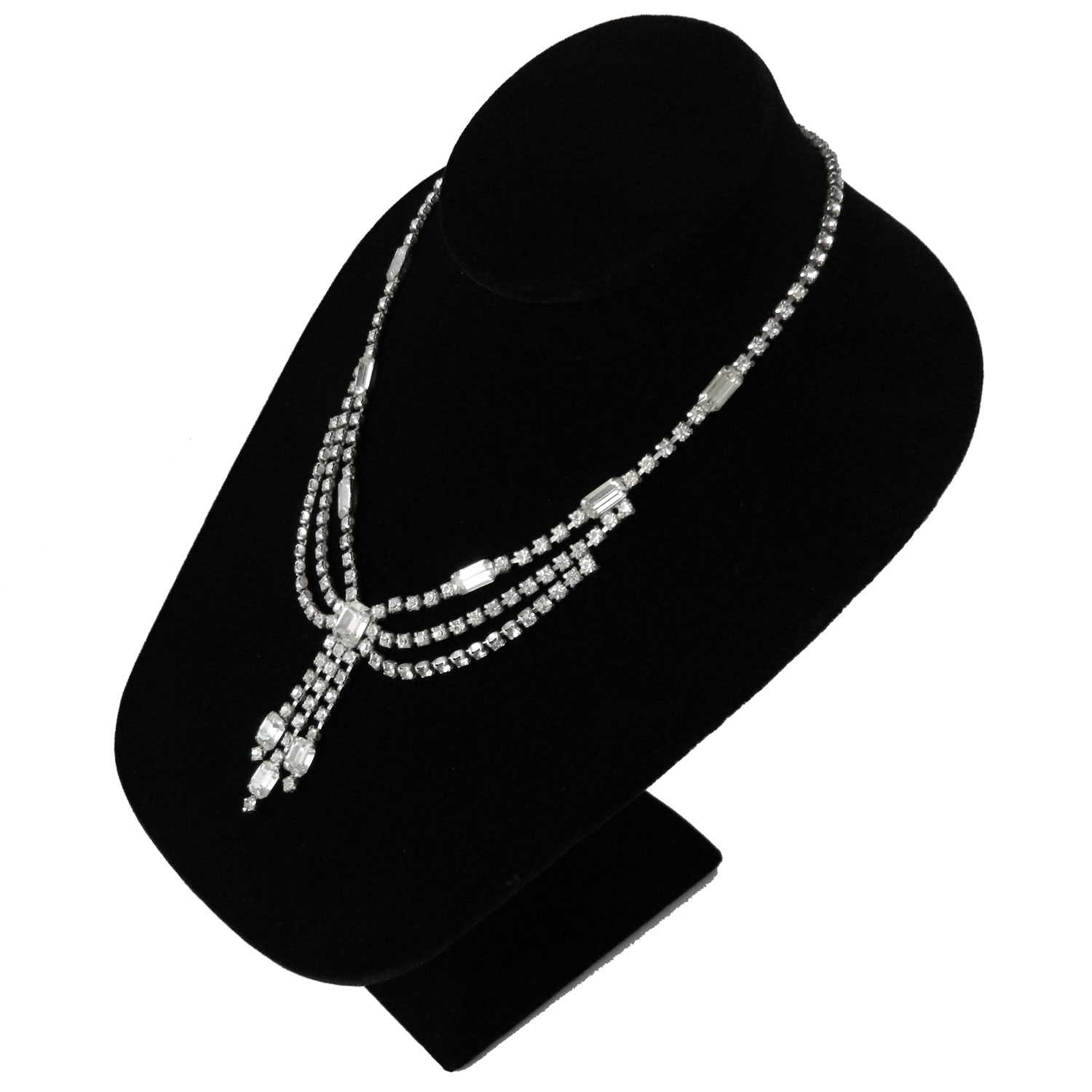 1950's Kramer rhinestone necklace