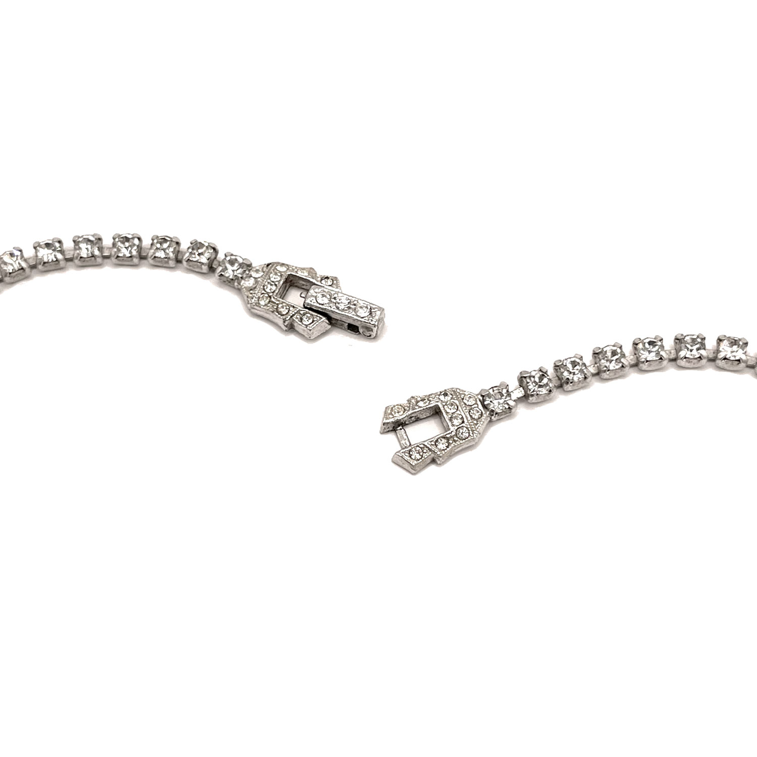 1950s rhinestone necklace