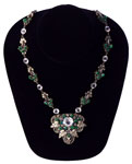 1930s rhinestone necklace