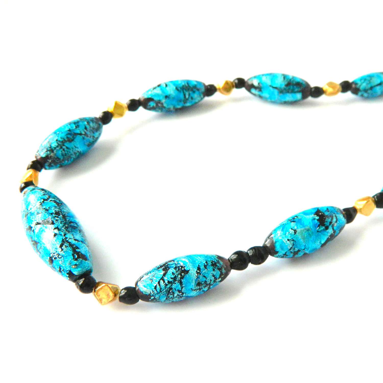 Antique Murano glass necklace