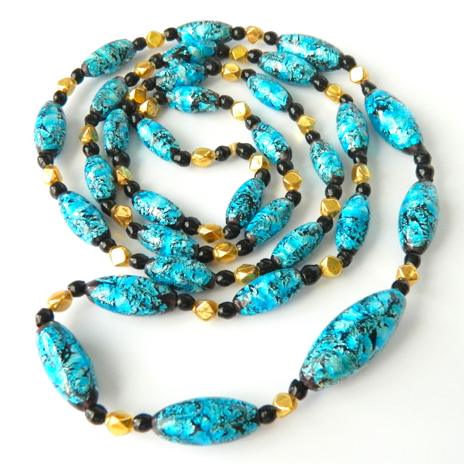 Venetian glass necklace