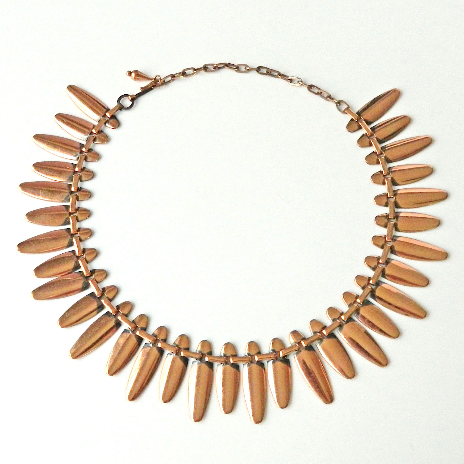 1950s Renoir copper necklace