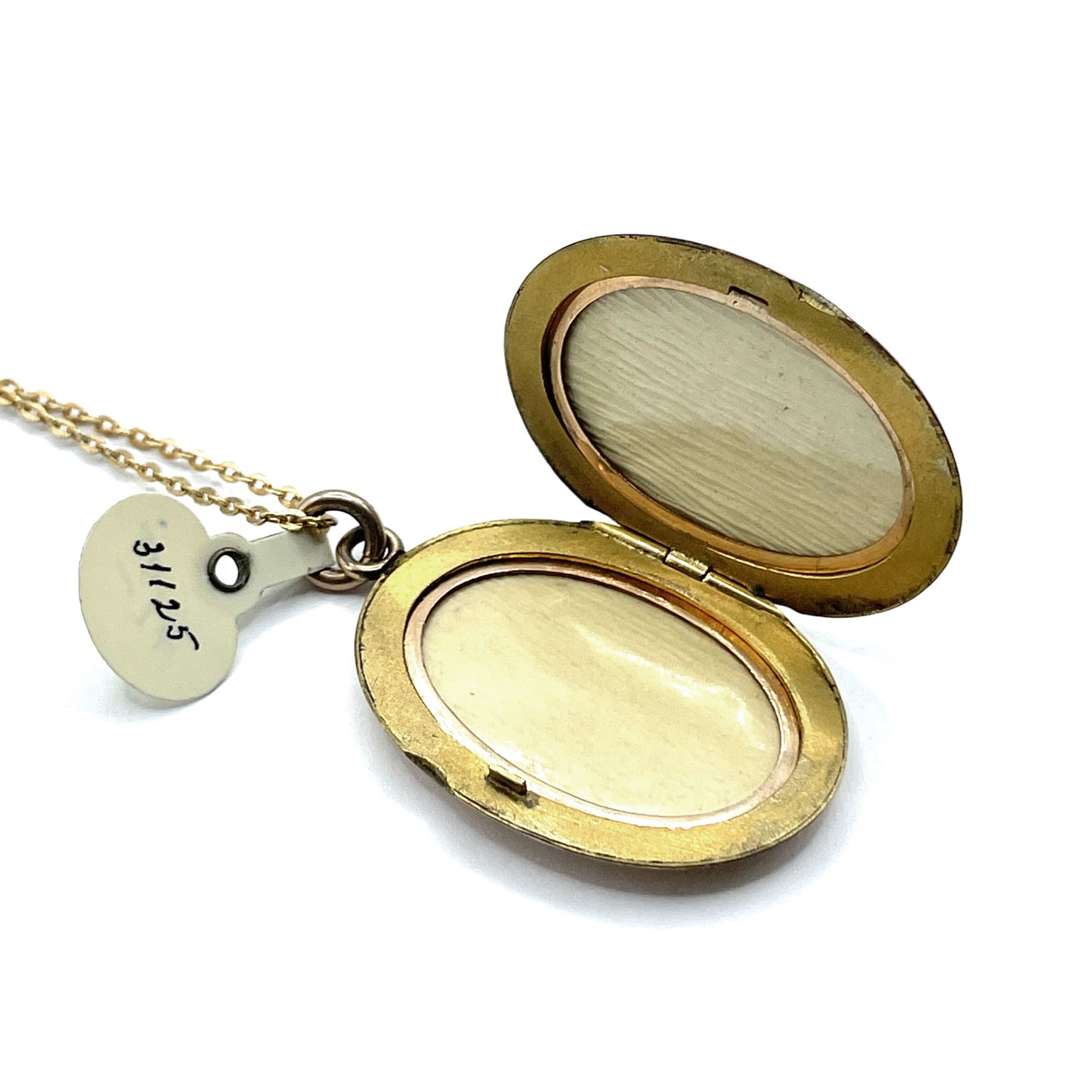 Antique oval locket