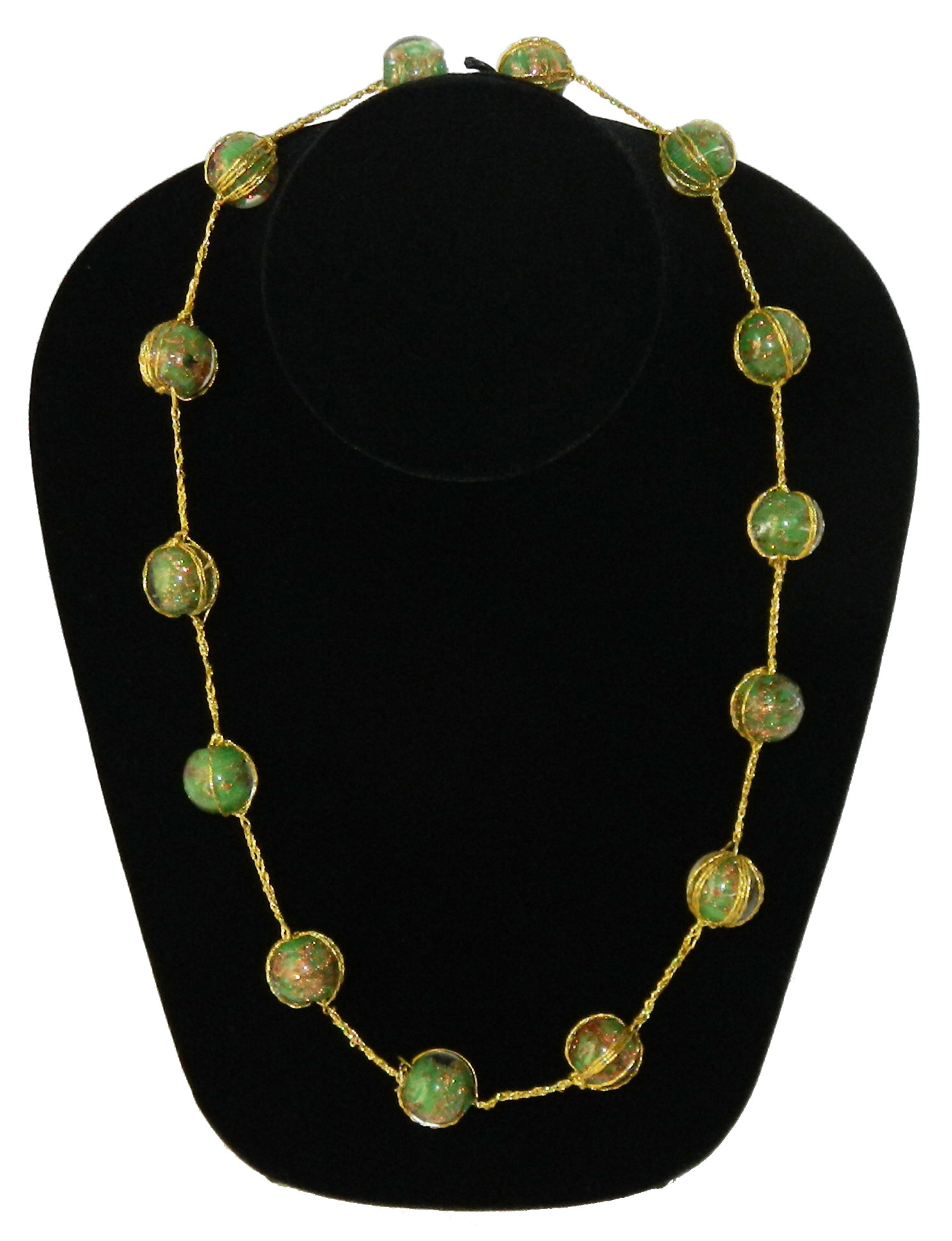 Vintage murano glass necklace