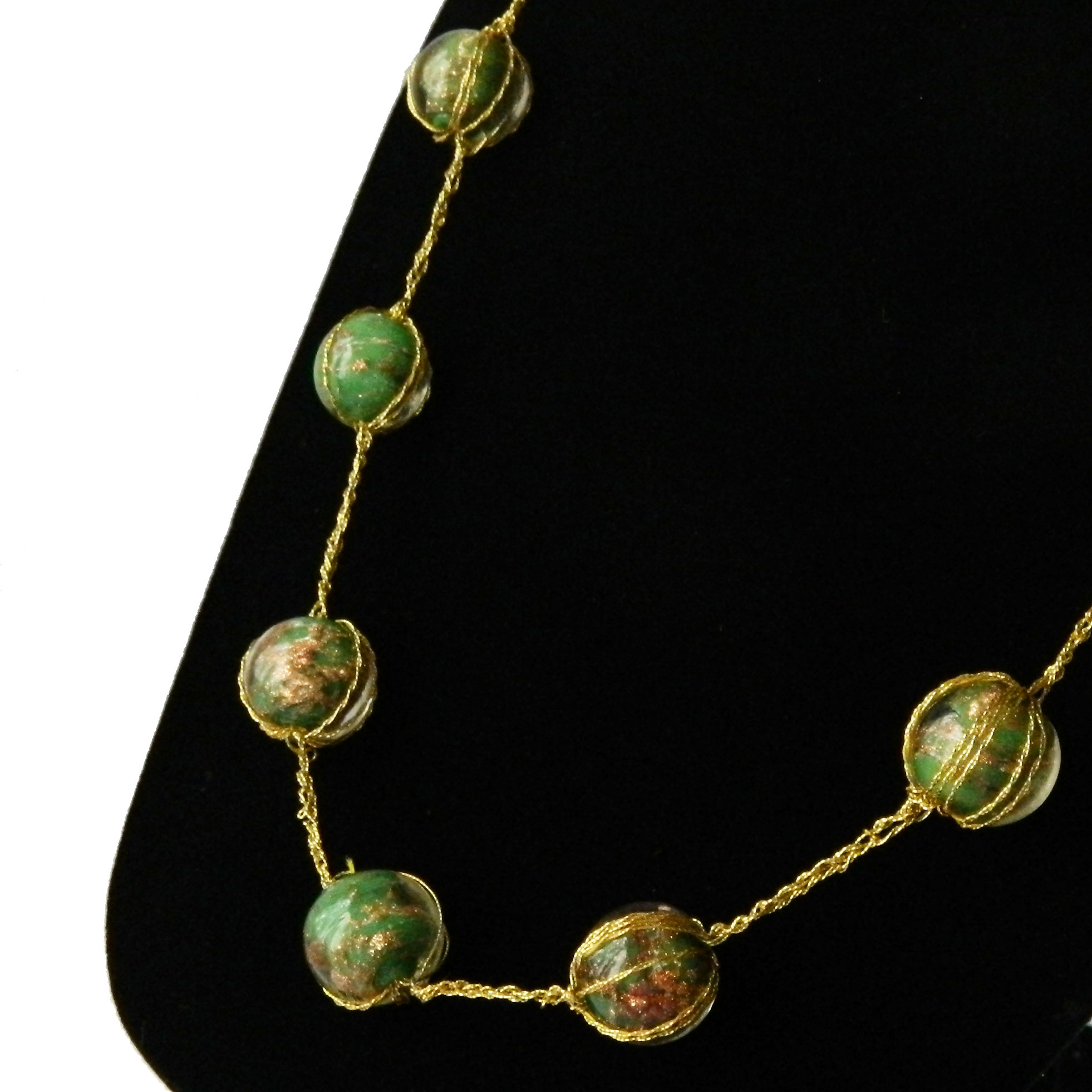 Vintage murano glass necklace