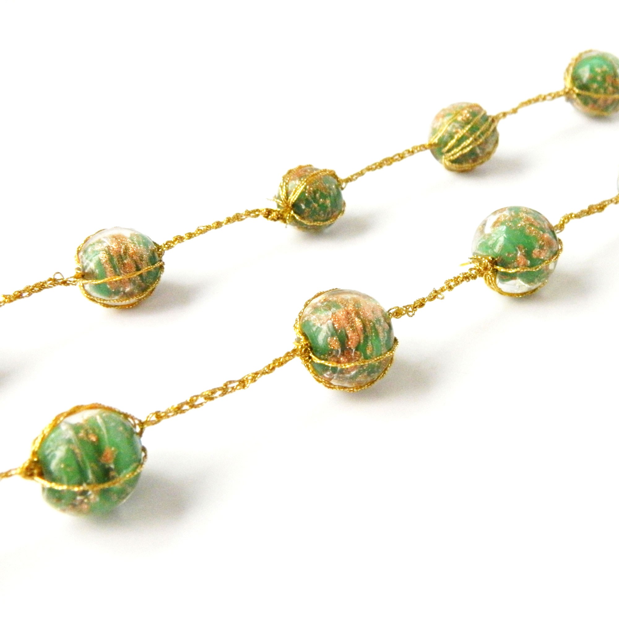 Antique Murano glass necklace