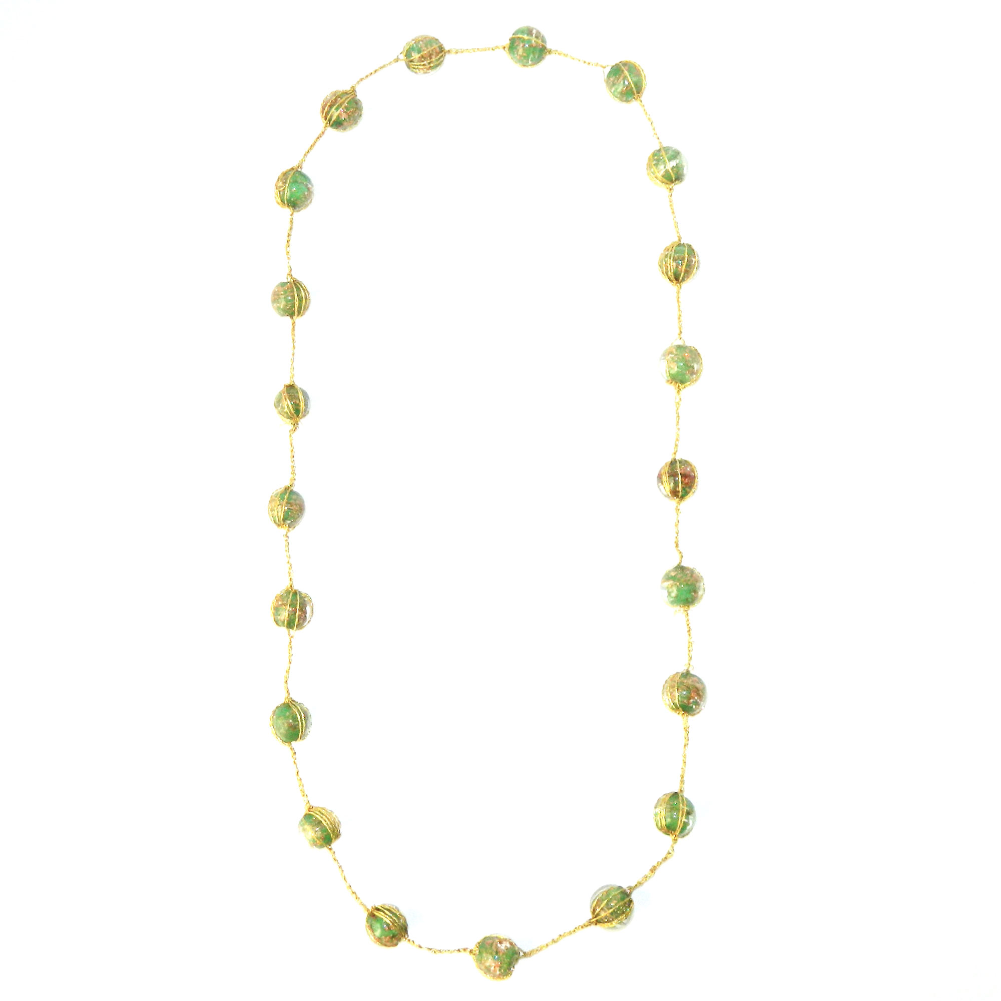 Venetian glass necklace