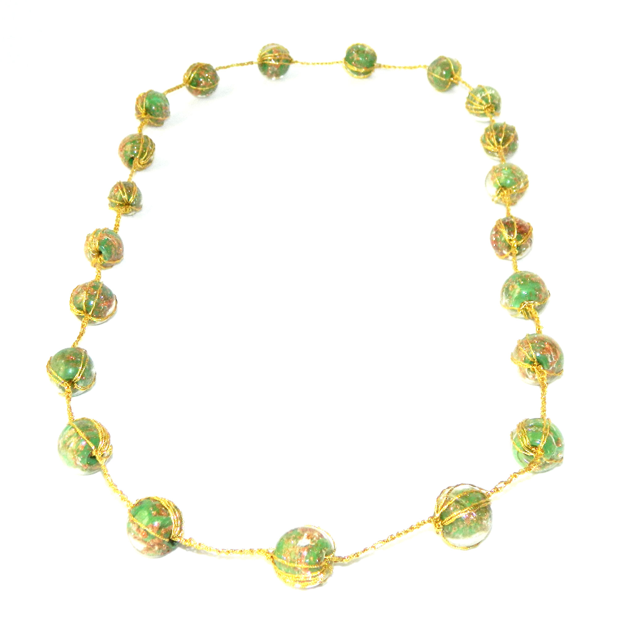 Venetian glass necklace