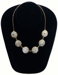 confetti lucite necklace