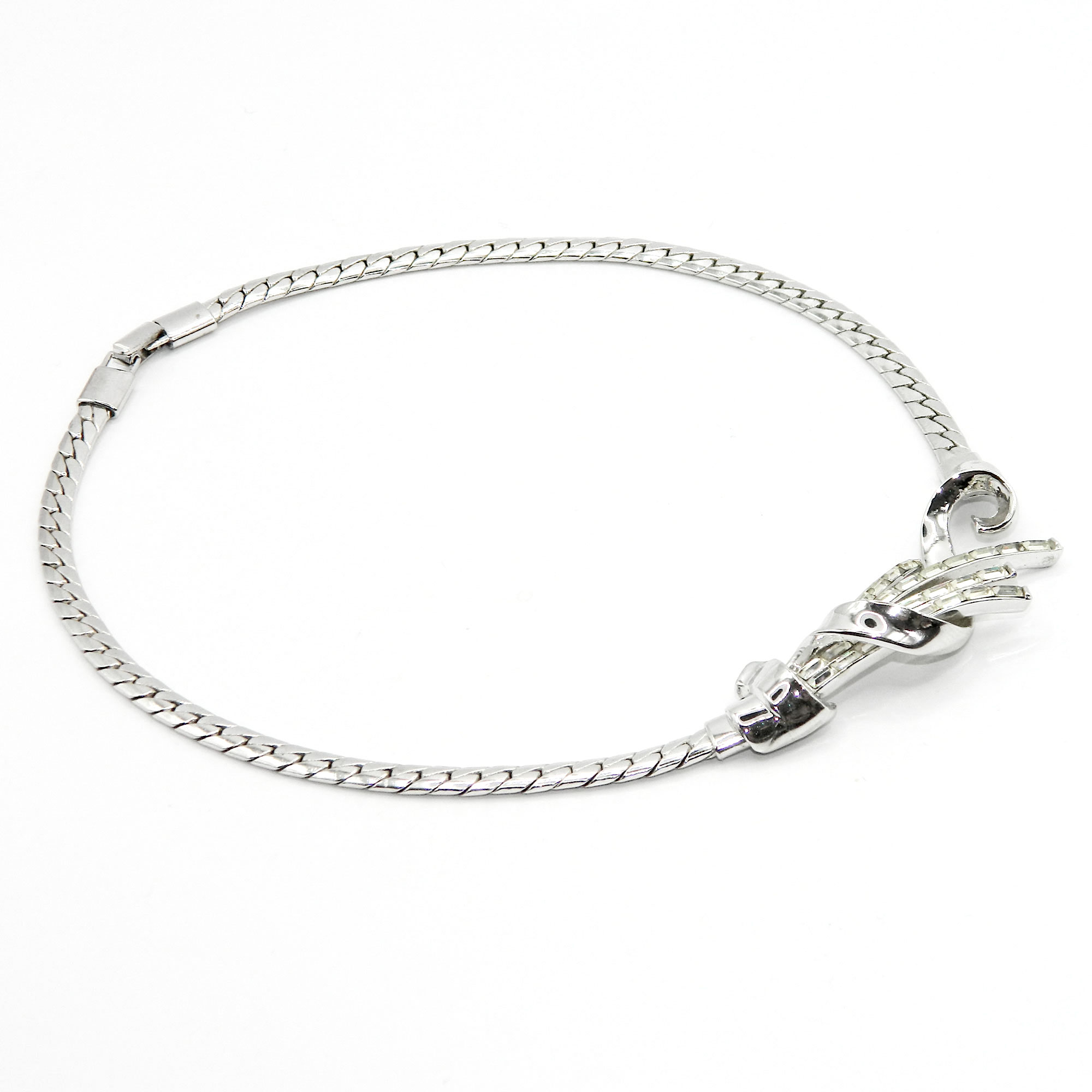 Trifari rhinestone necklace