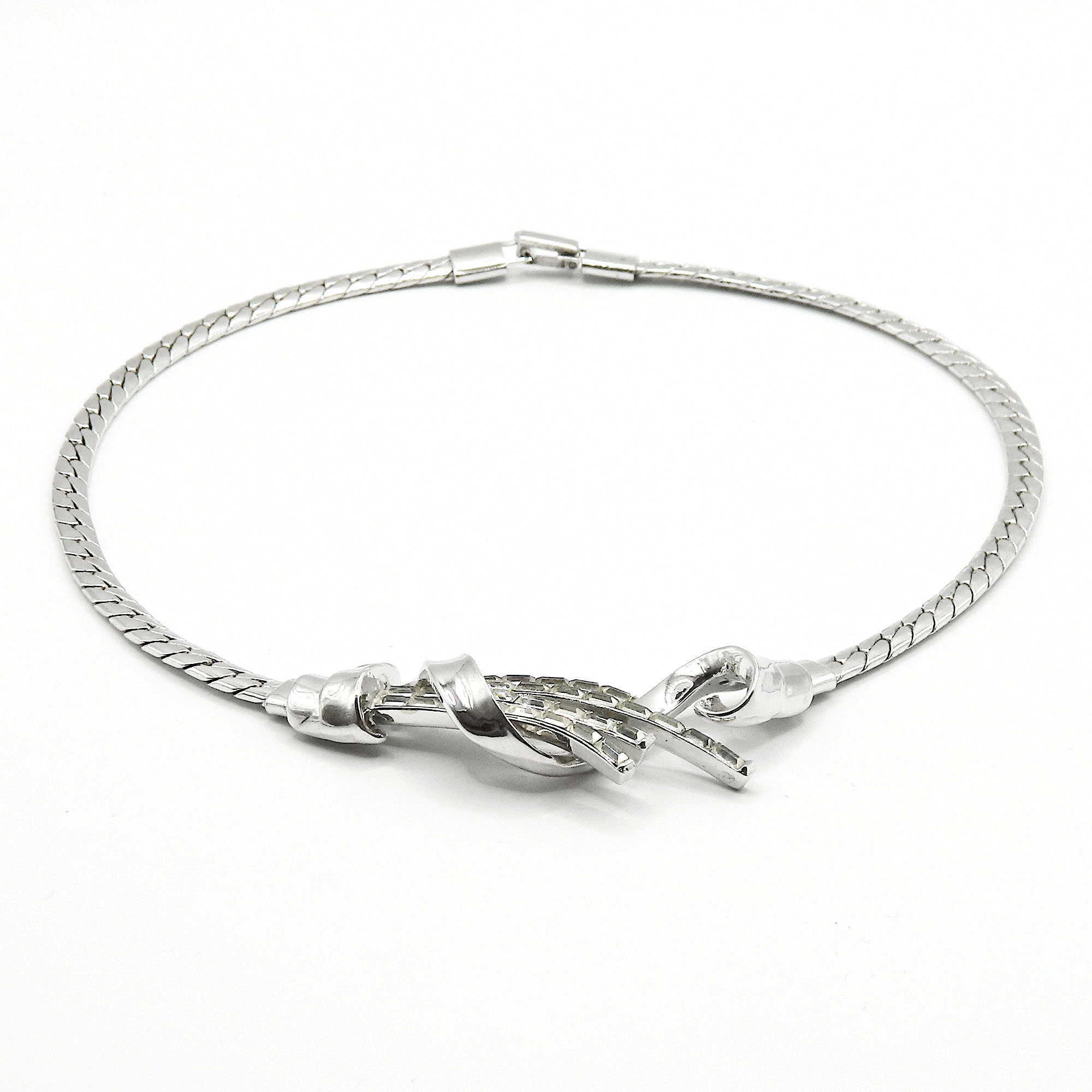 Trifari rhinestone necklace