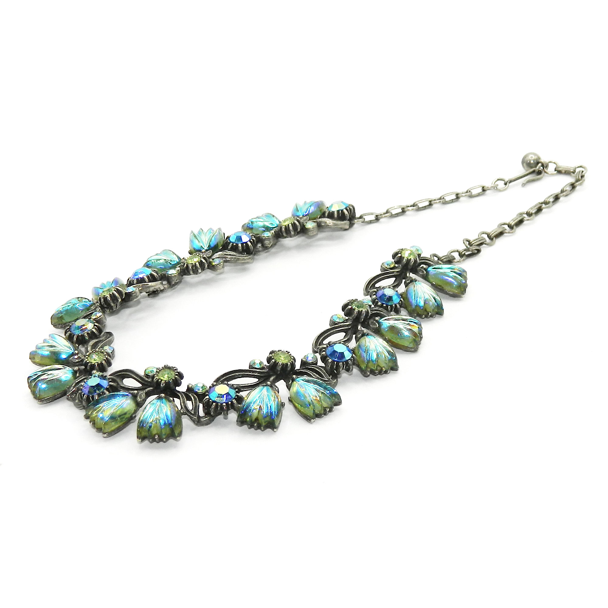 Florenza rhinestone necklace