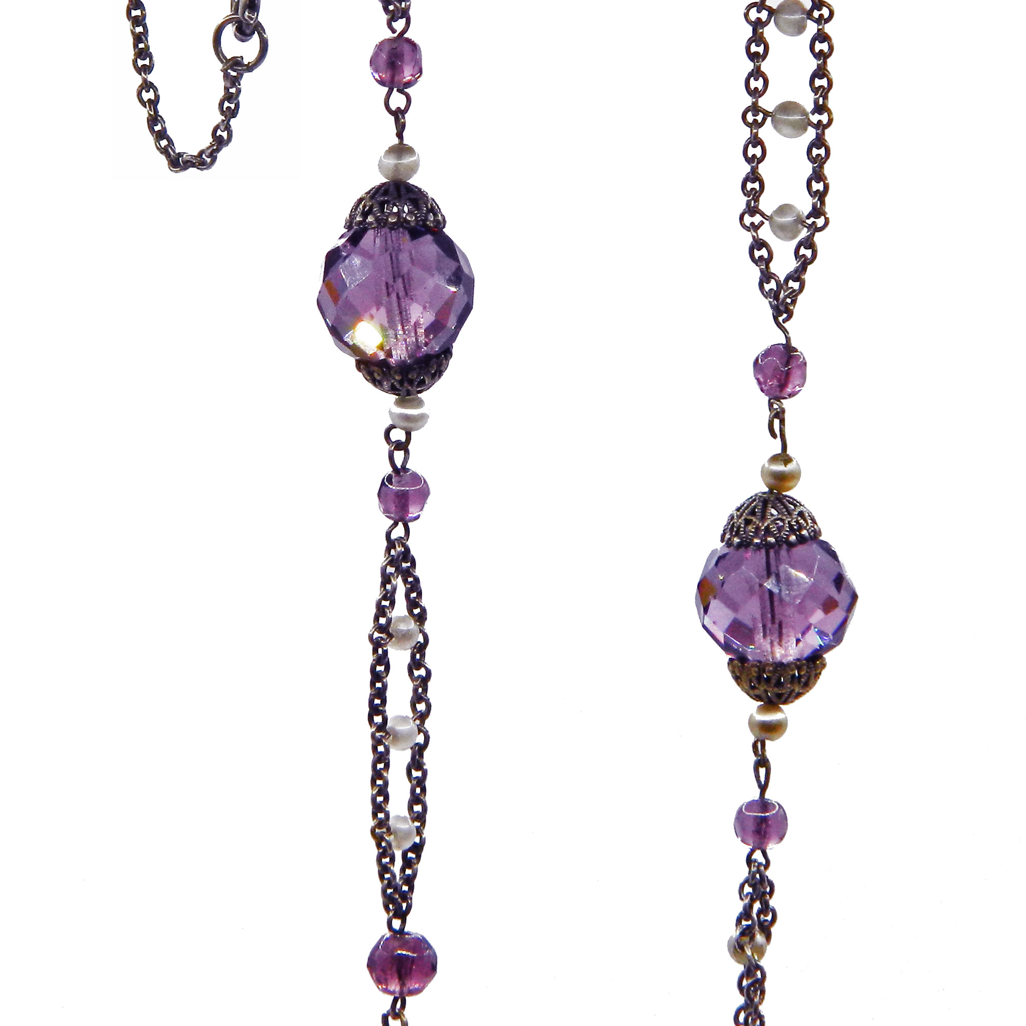 antique beaded necklace