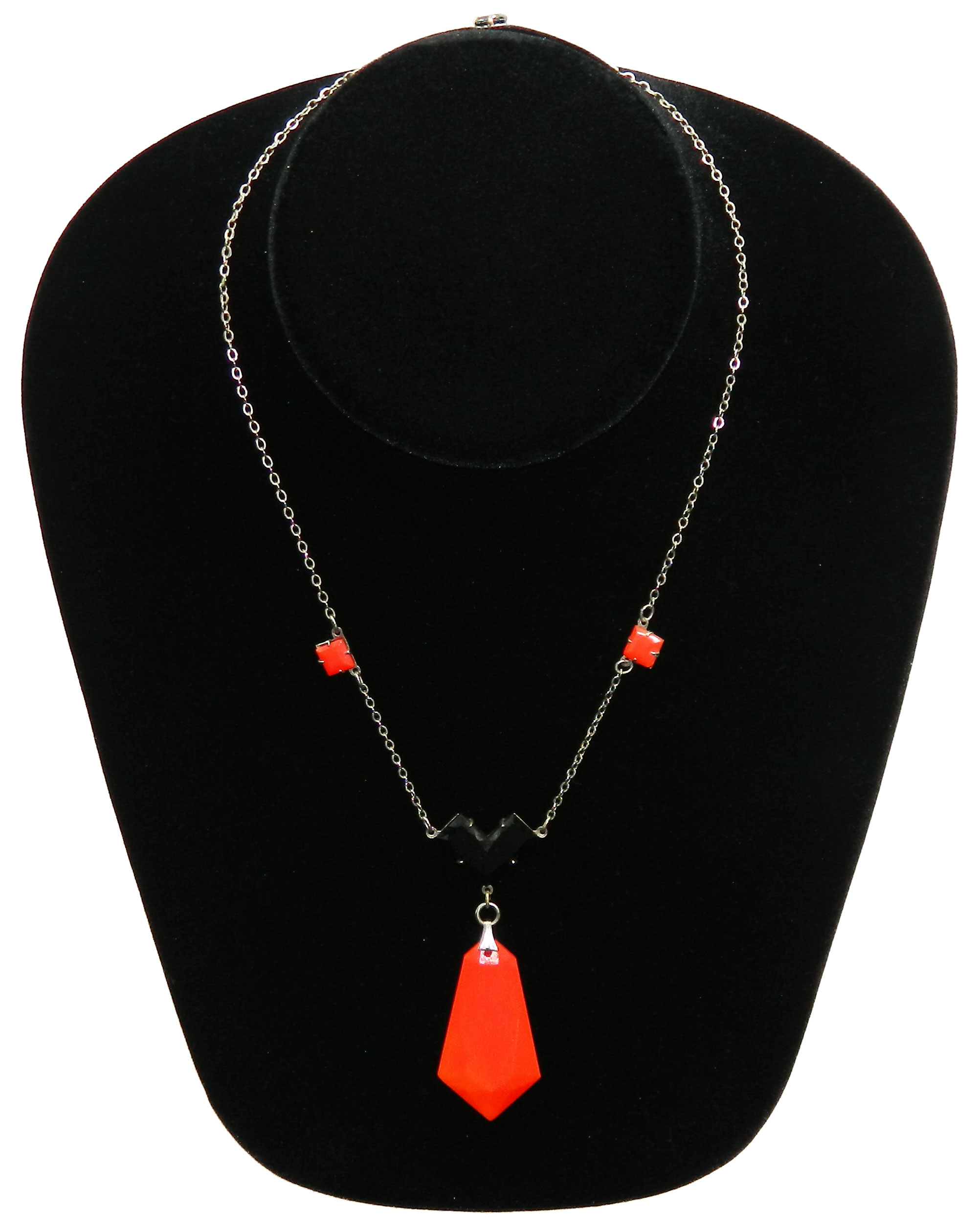 Antique art deco pendant necklace