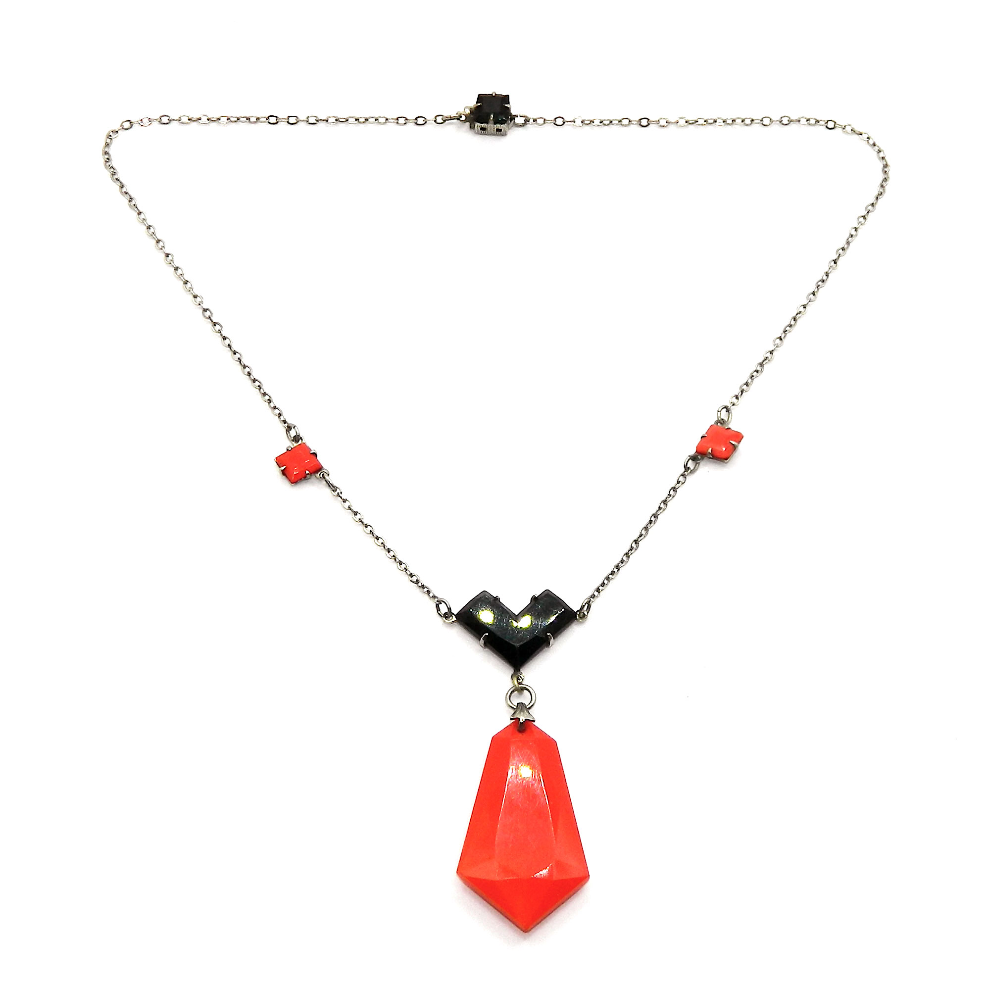 1920s Art Deco pendant necklace