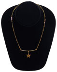 Park Lane gold star necklace