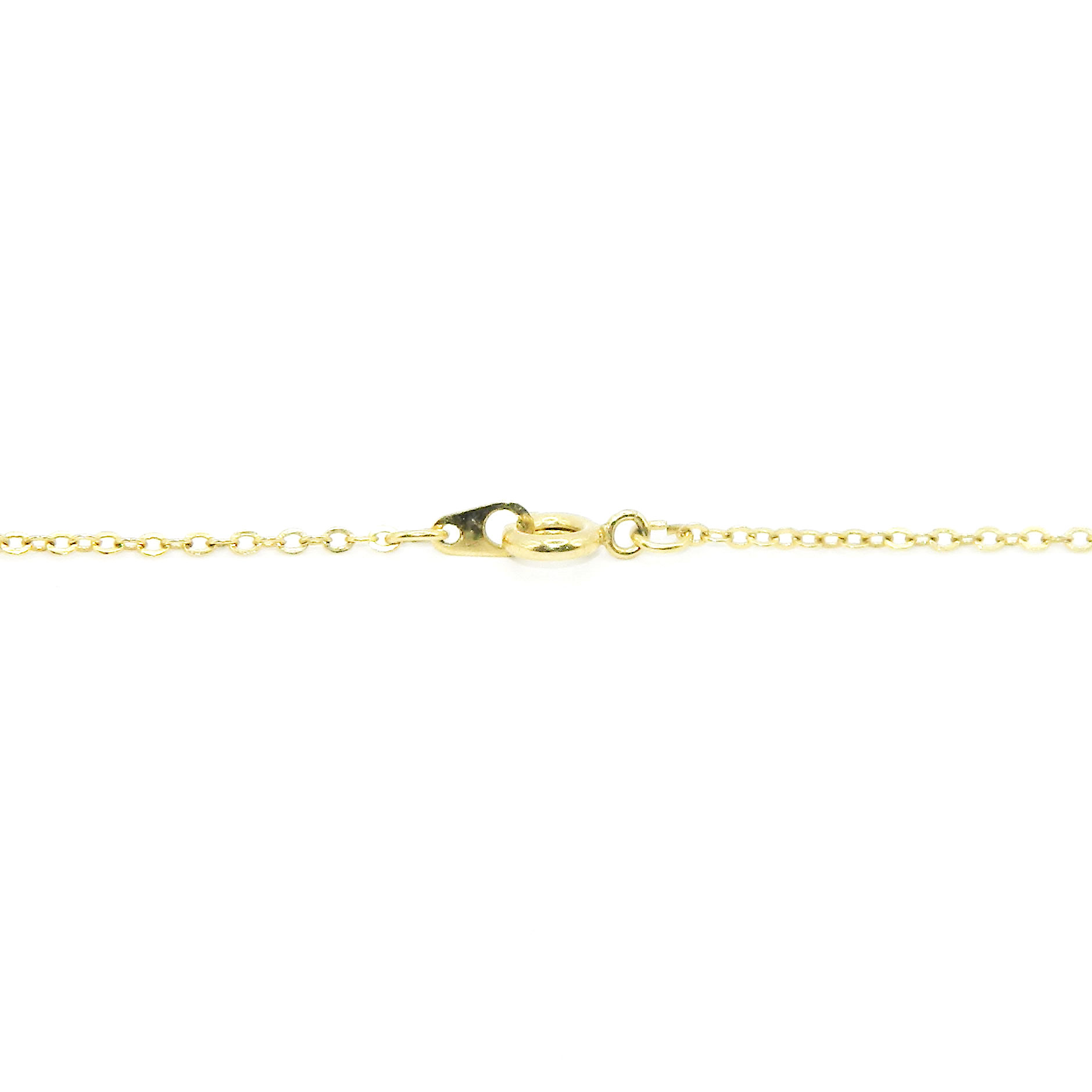 Rhinestone pendant necklace