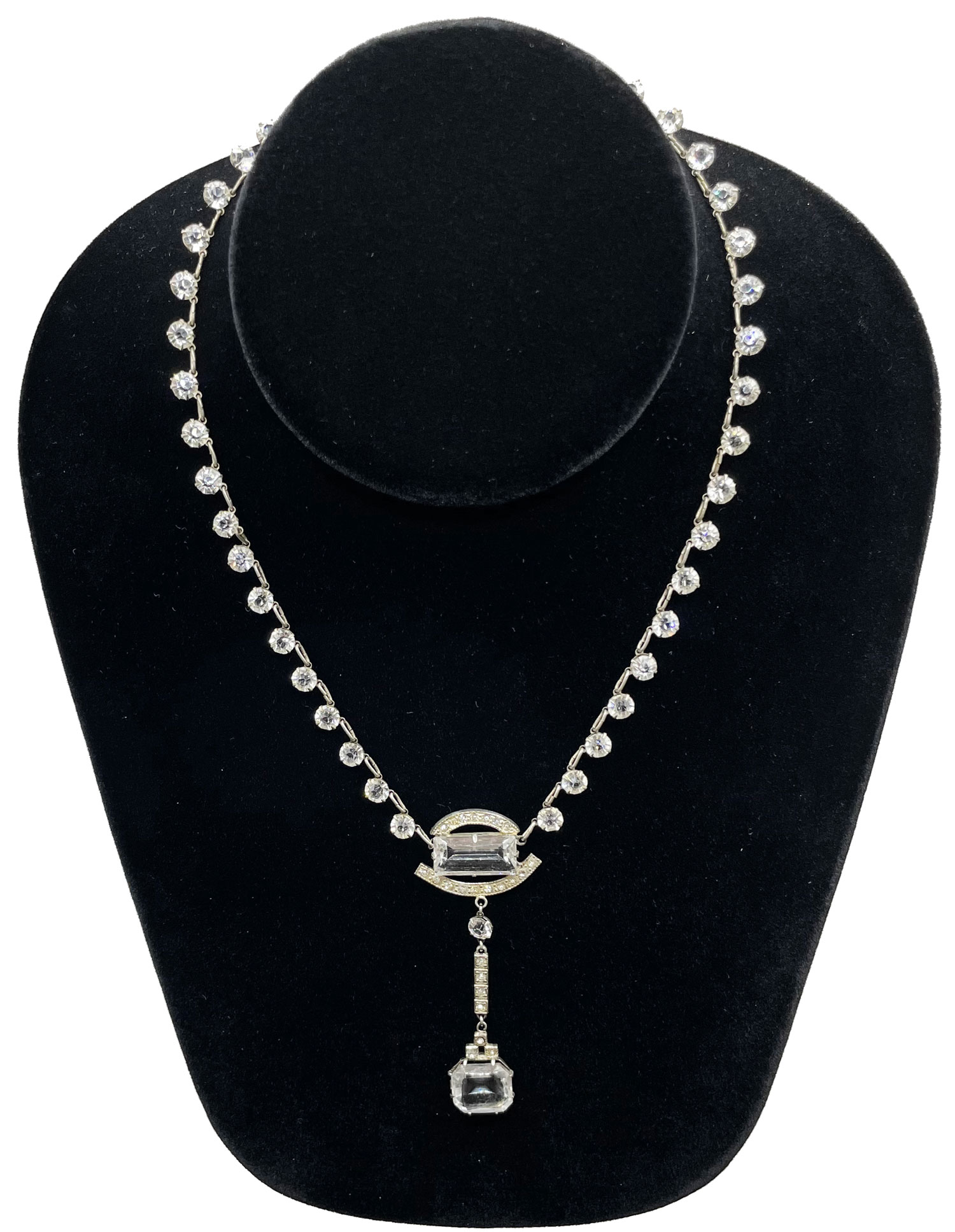 1920s Art Deco pendant necklace