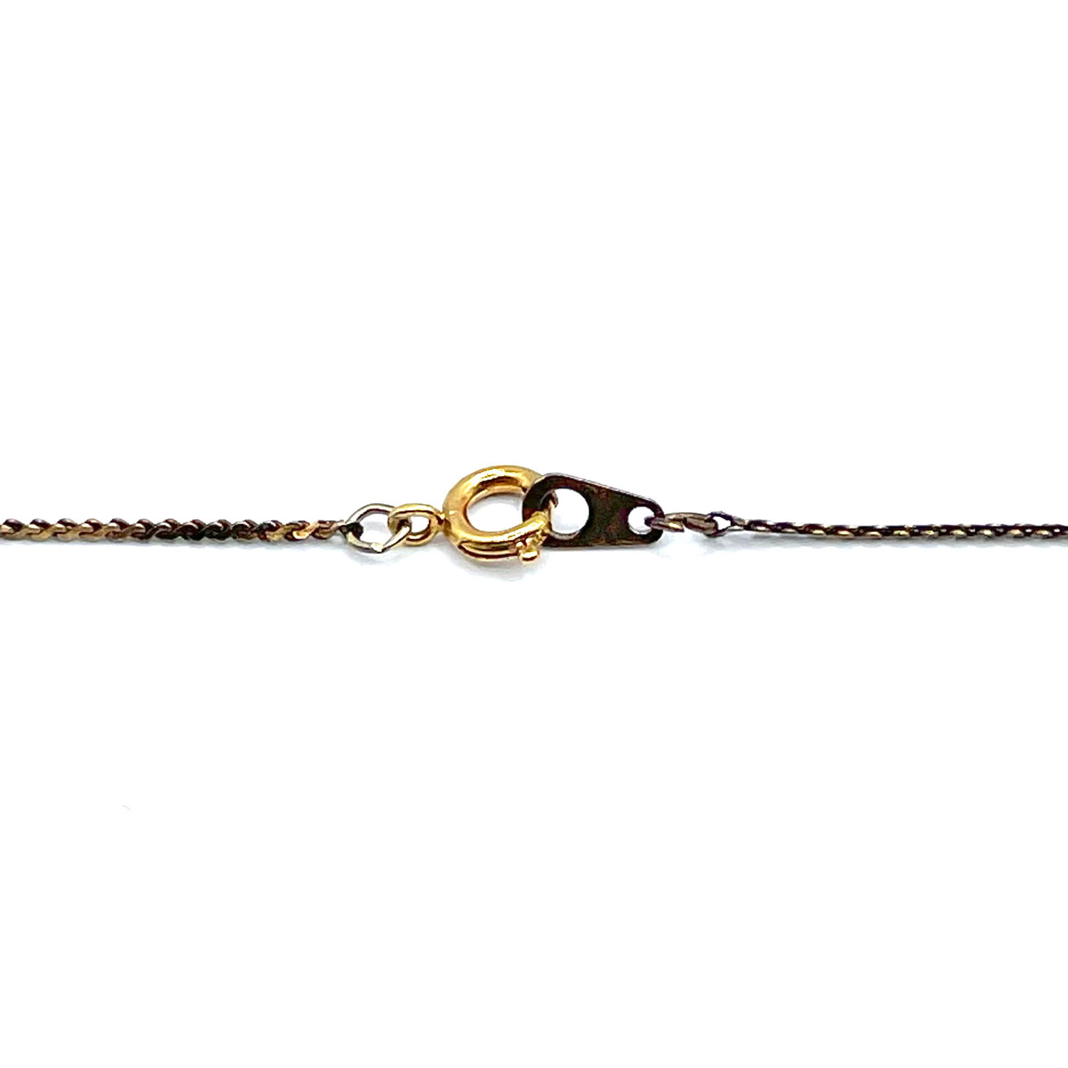 Antique locket pendant necklace