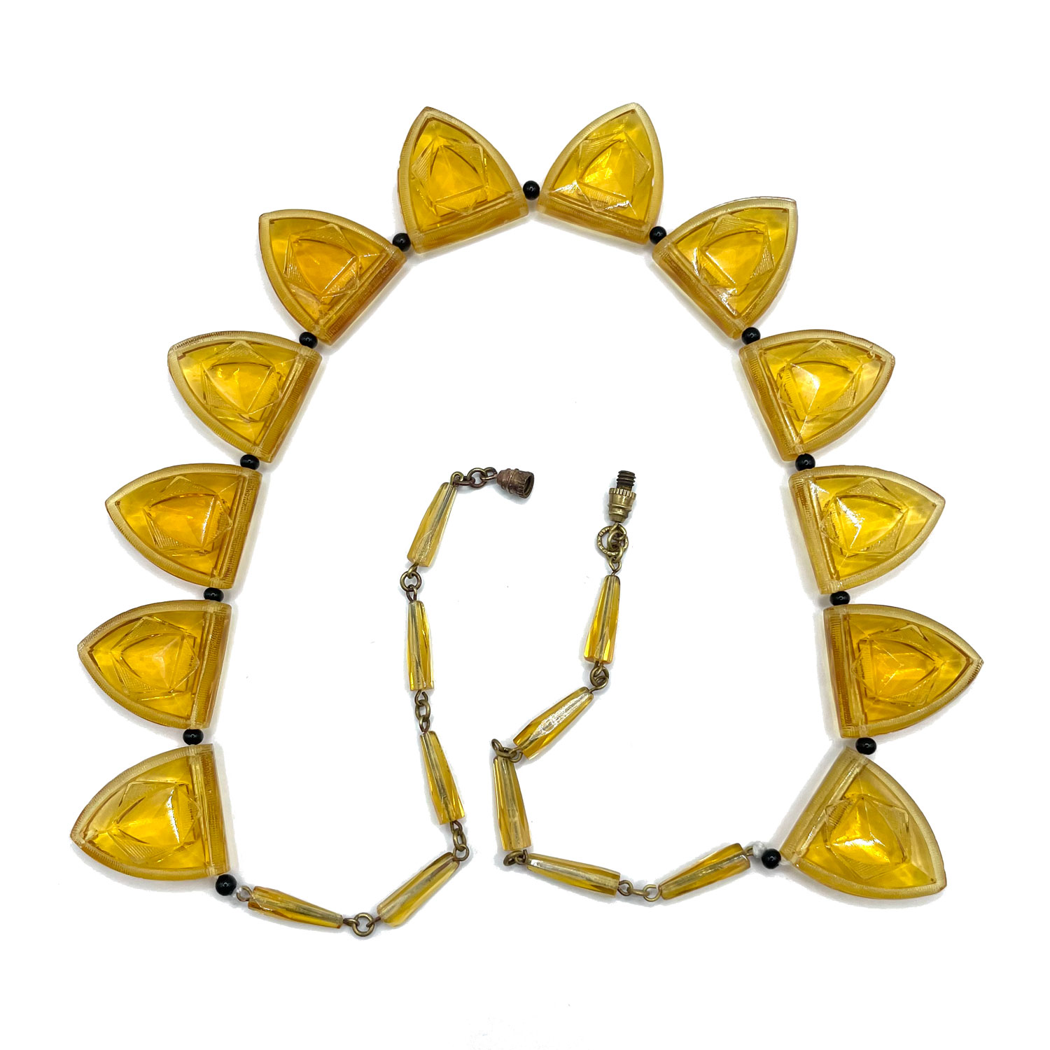 Czech beaded necklace