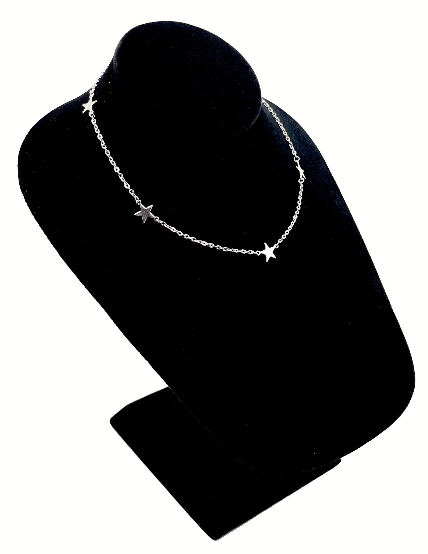 Park Lane silver star necklace