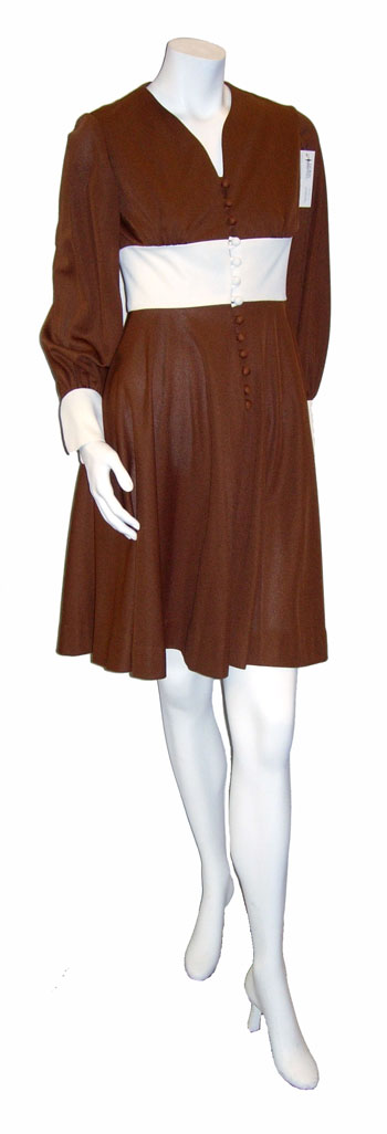 Vintage 1960's Leo Narducci mod style dress