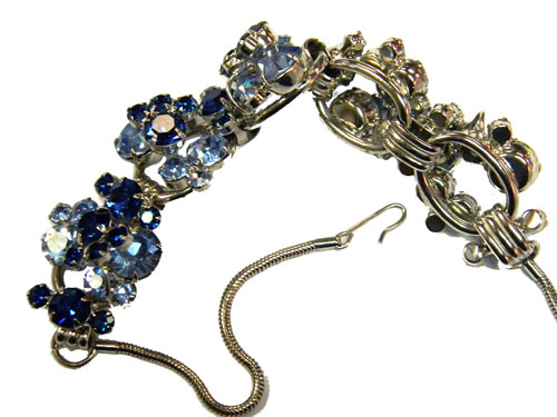 vintage Juliana Delisa and Elster rhinestone necklace