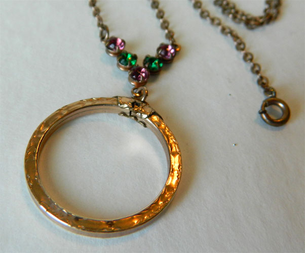 1930's pendant necklace