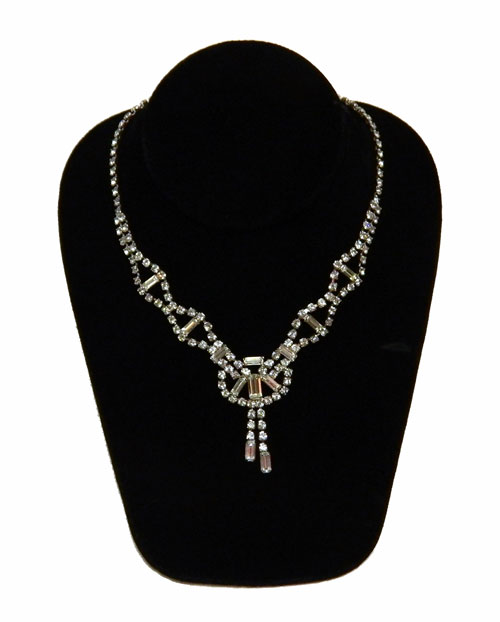 Vintage 1950's rhinestone necklace
