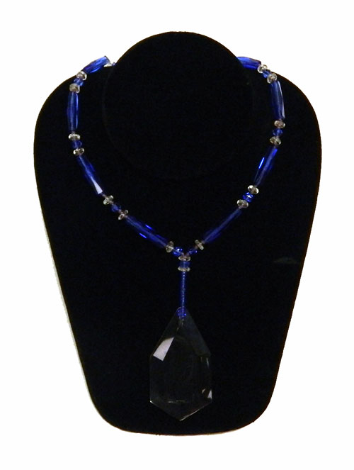 Vintage Czechoslovakian glass bead necklace