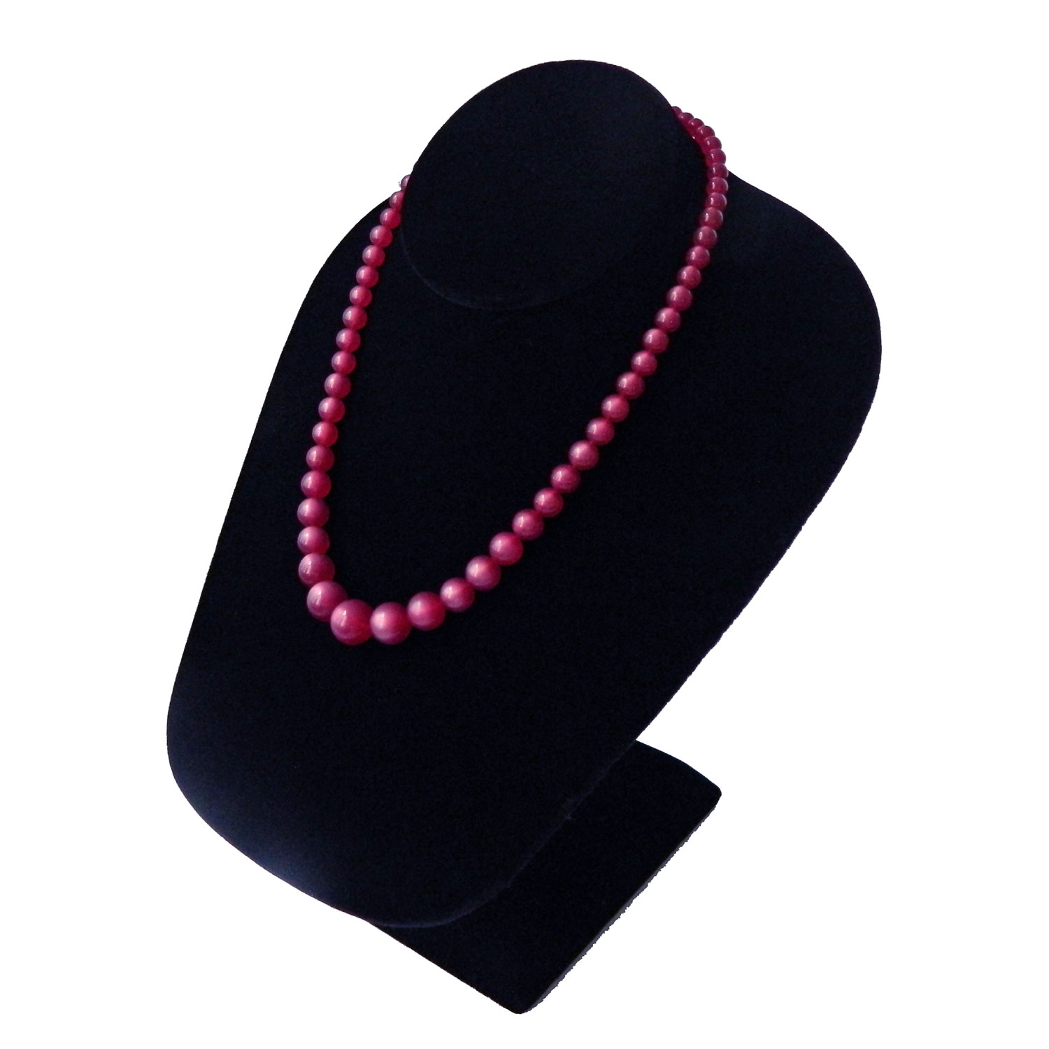 moon glow lucite necklace
