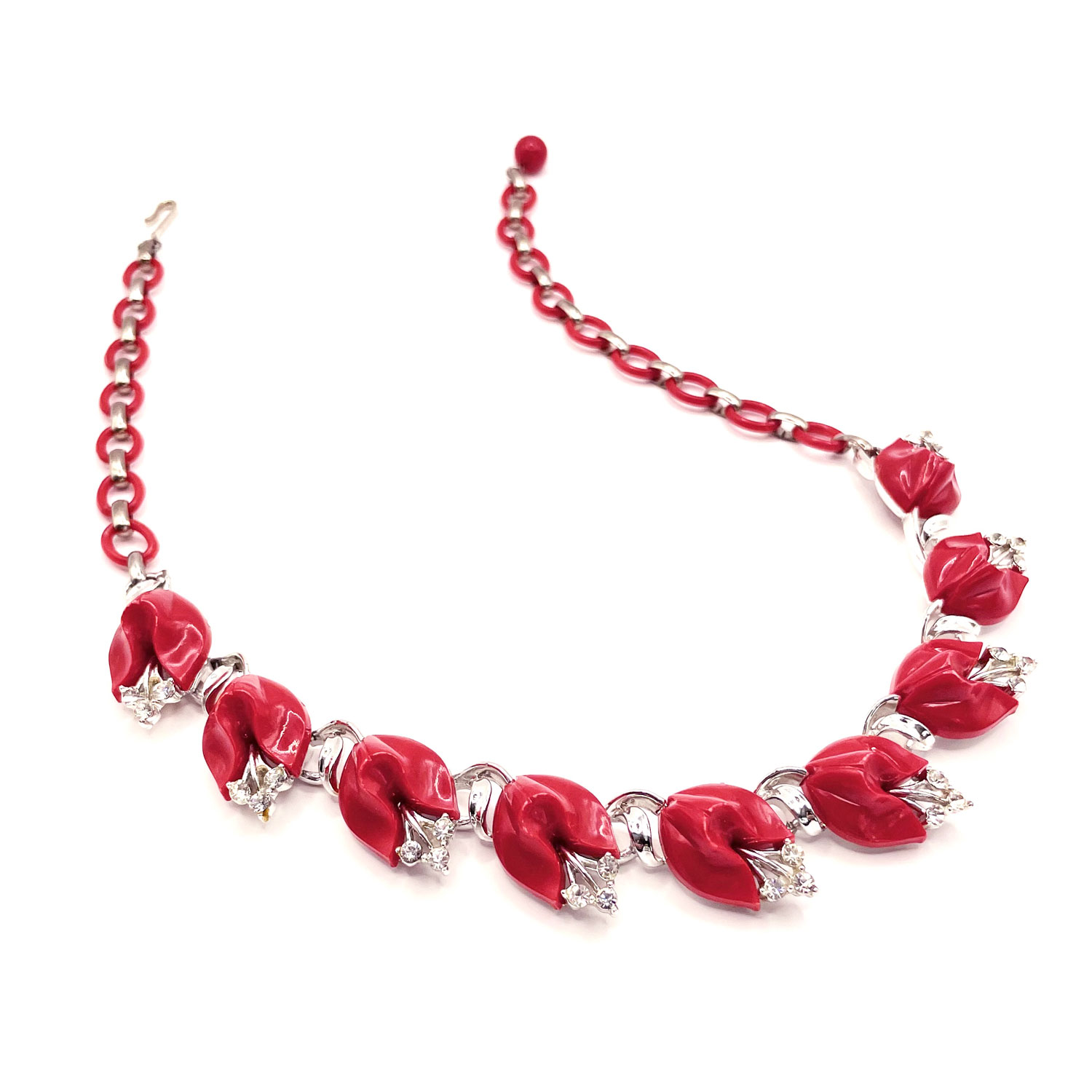 Lisner rhinestone necklace