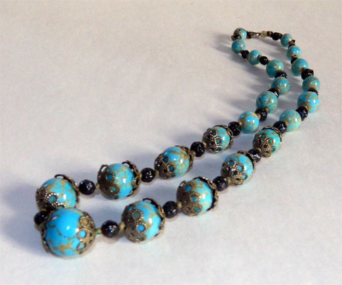 Vintage murano glass necklace