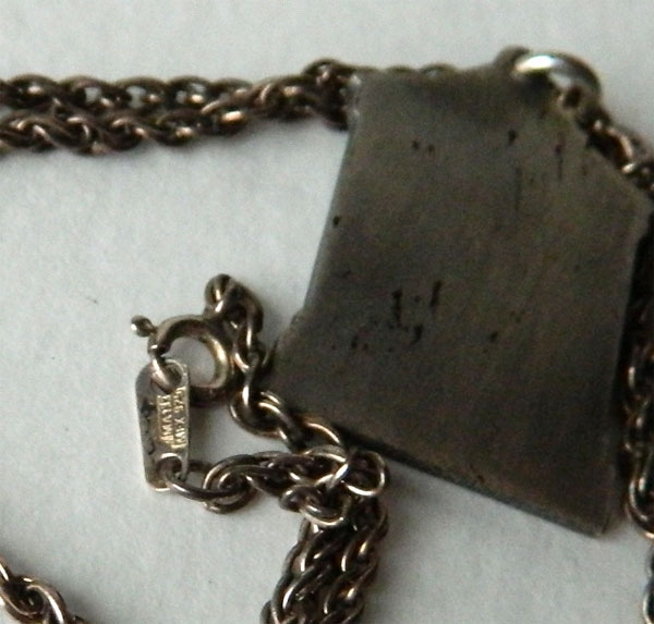 Roller derby pendant necklace