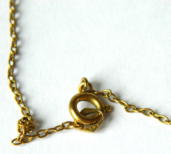 art nouveau necklace