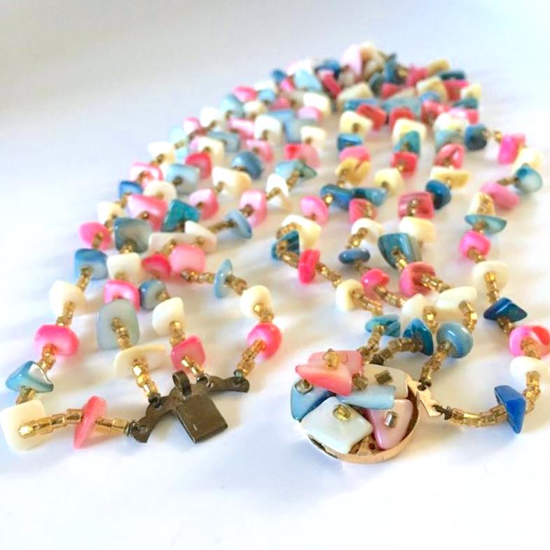 mother of pearl necklace