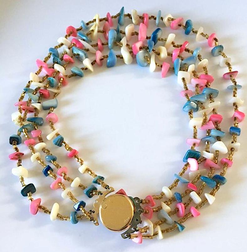 mother of pearl necklace
