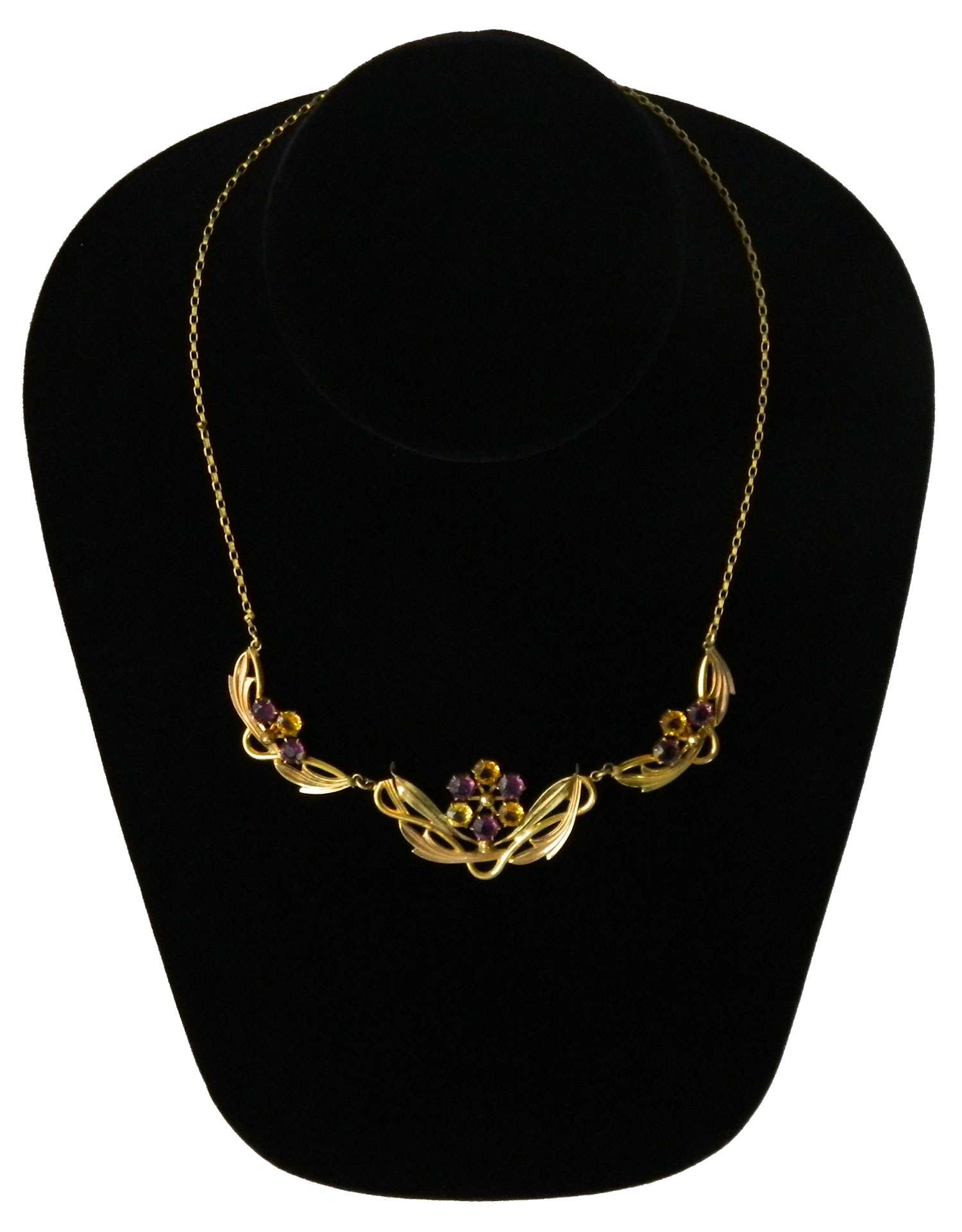 Art Nouveau necklace