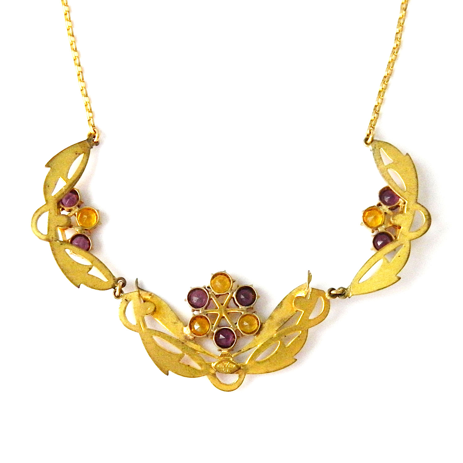 1940's gold filled necklace