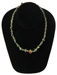 1950s Aurora Borealis crystal necklace