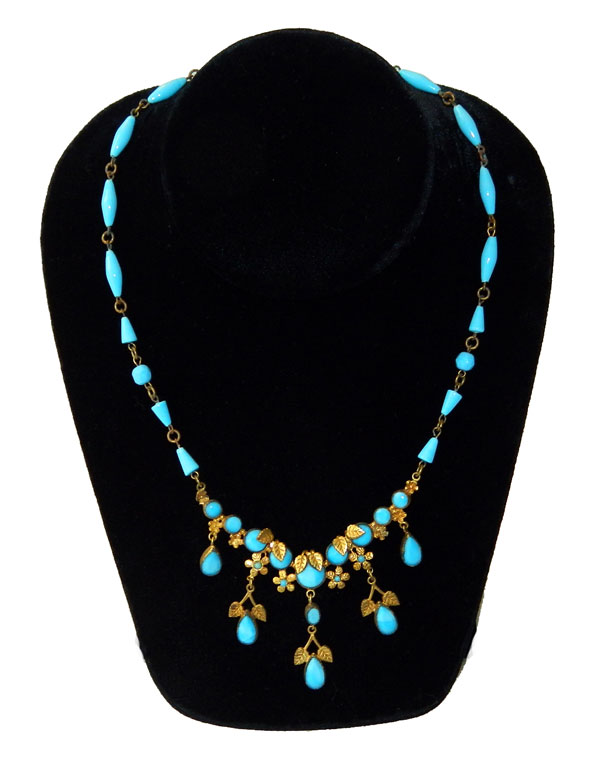 1930's beaded necklace