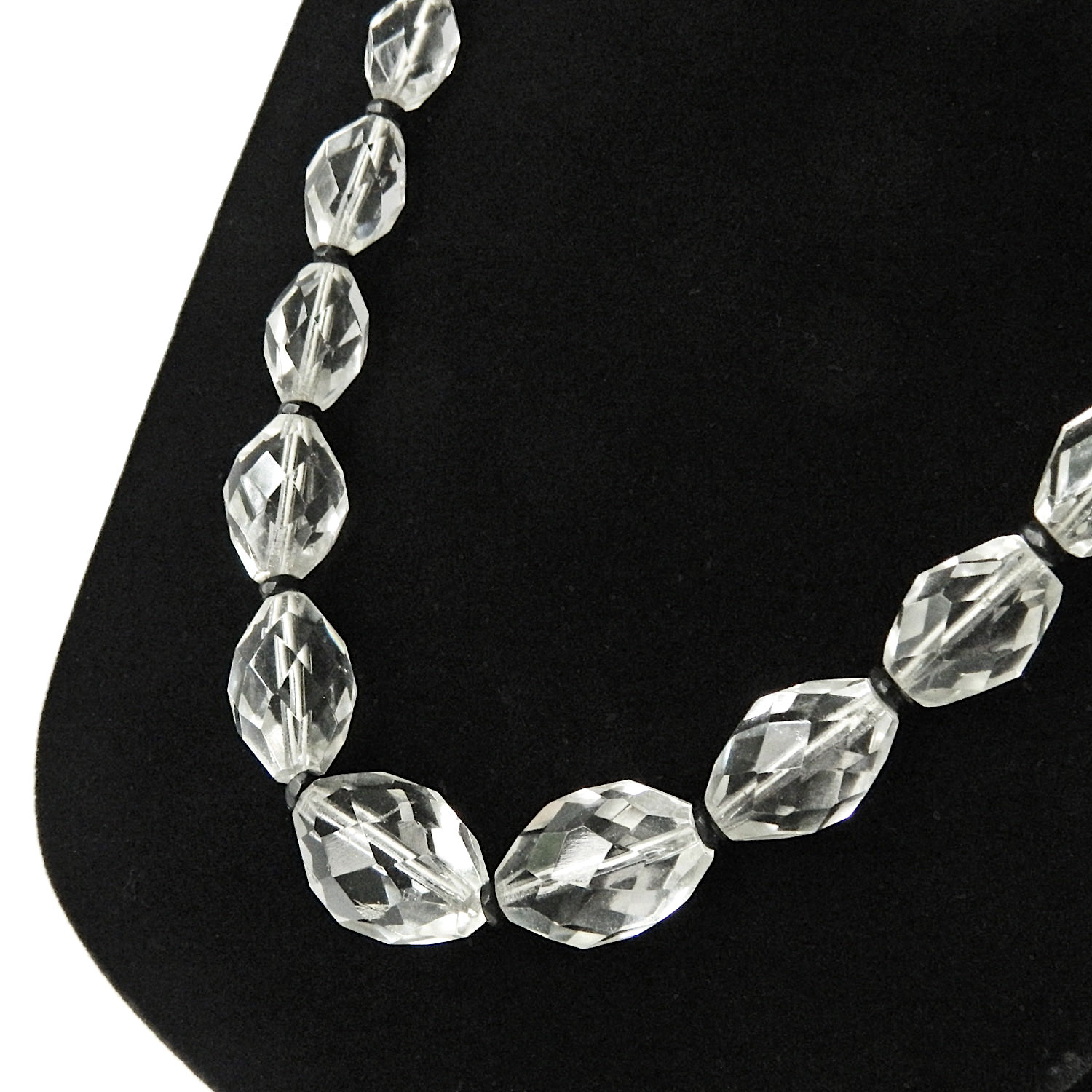 Vintage glass beaded necklace