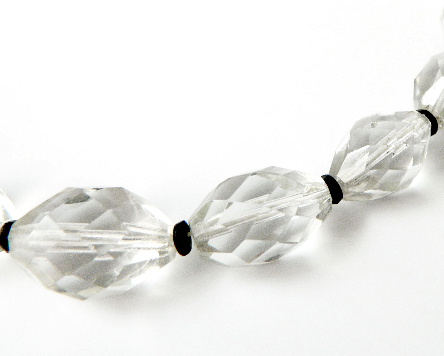 Vintage glass beaded necklace