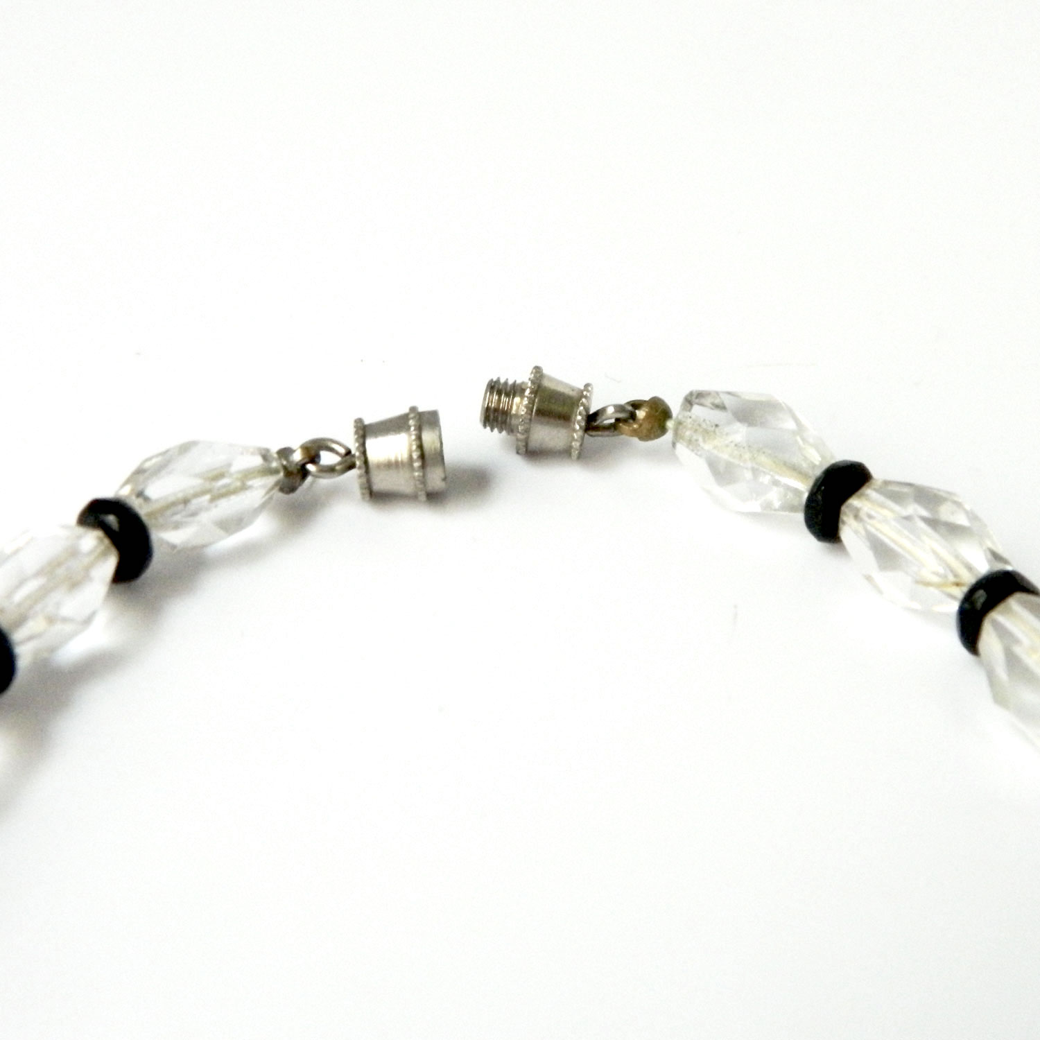 Vintage glass beaded necklace