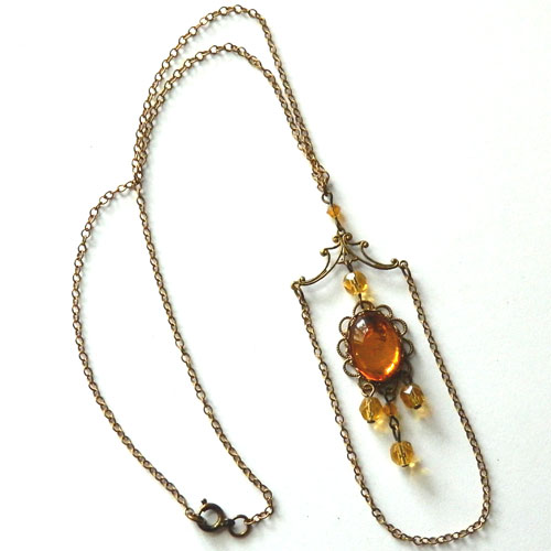 Art nouveau necklace